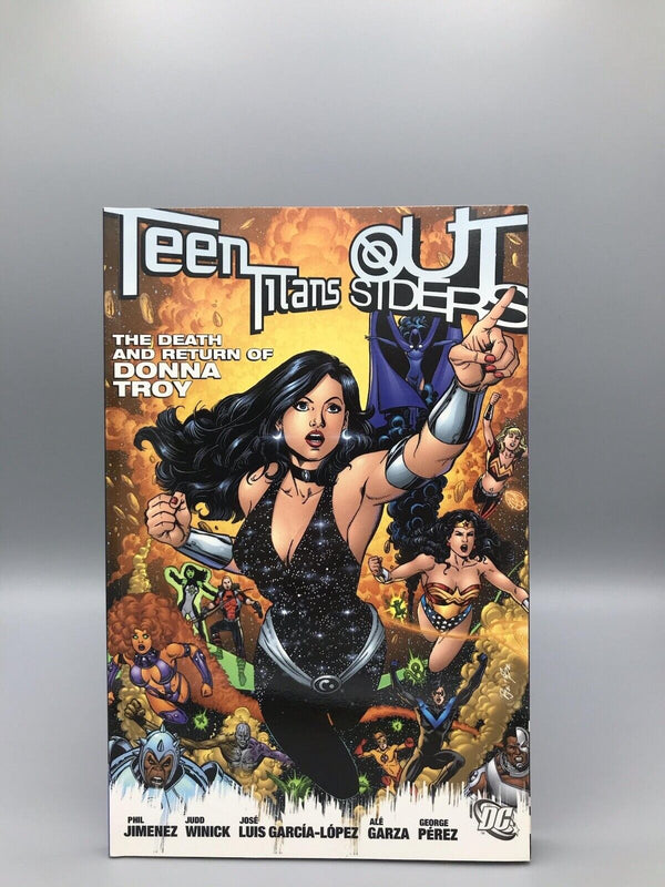 TEEN TITANS/OUTSIDERS: THE DEATH AND RETURN OF DONNA TROY (USED)