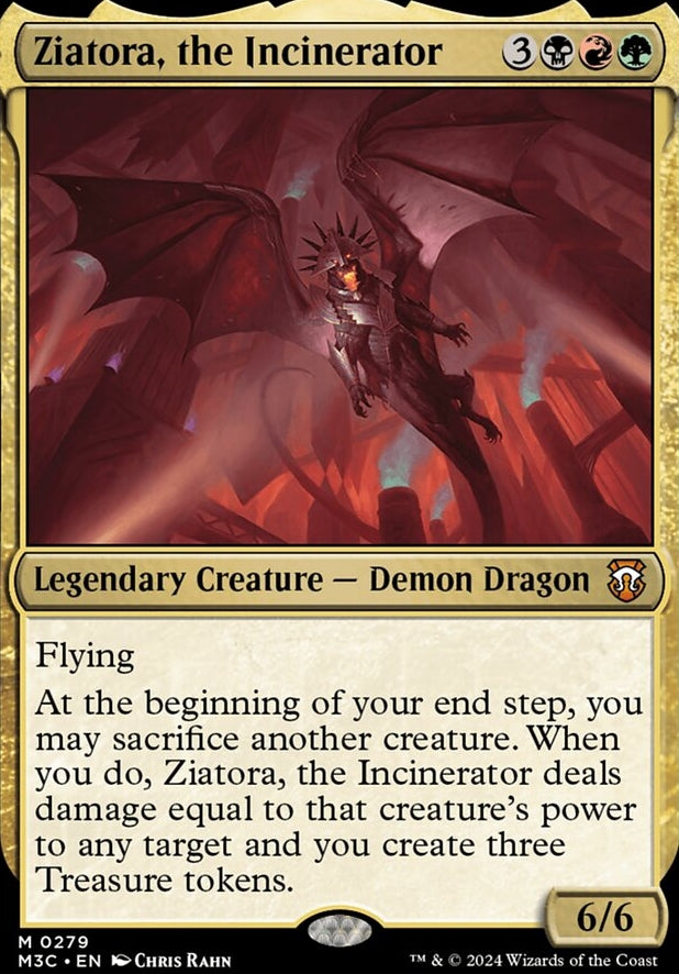 Ziatora, the Incinerator [#0279 Ripple Foil] (M3C-M)