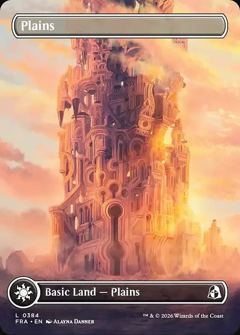 Plains [ #0384 Borderless Tower Basic ] (FRA-L)