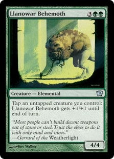 Llanowar Behemoth (9ED-U)