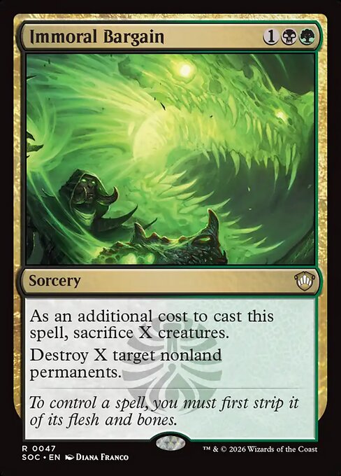 Immoral Bargain [ #0047 ] (SOC-R)