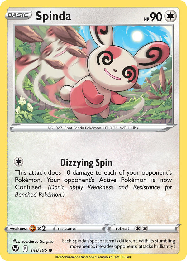 Spinda - 141/195 (SWSH12) Common - Near Mint