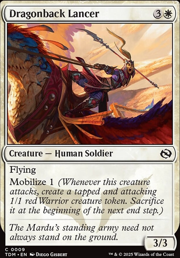 Dragonback Lancer [ #0009 ] (TDM-C)