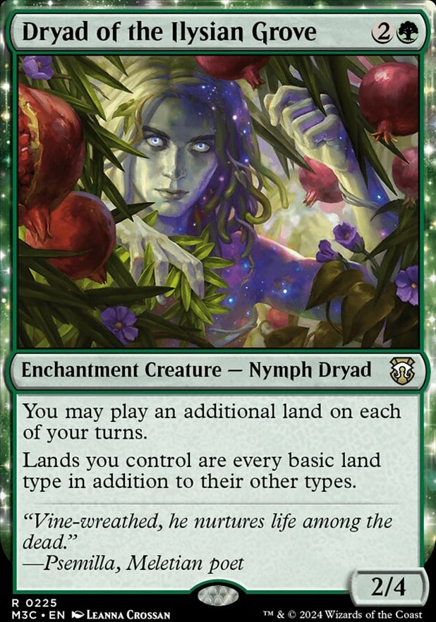 Dryad of the Ilysian Grove [#0225 Ripple Foil] (M3C-R)