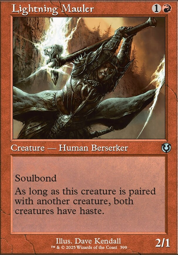 Lightning Mauler [ #0399 Retro Frame ] (INR-U)