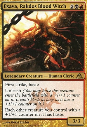 Exava, Rakdos Blood Witch (DGM-R-FOIL)