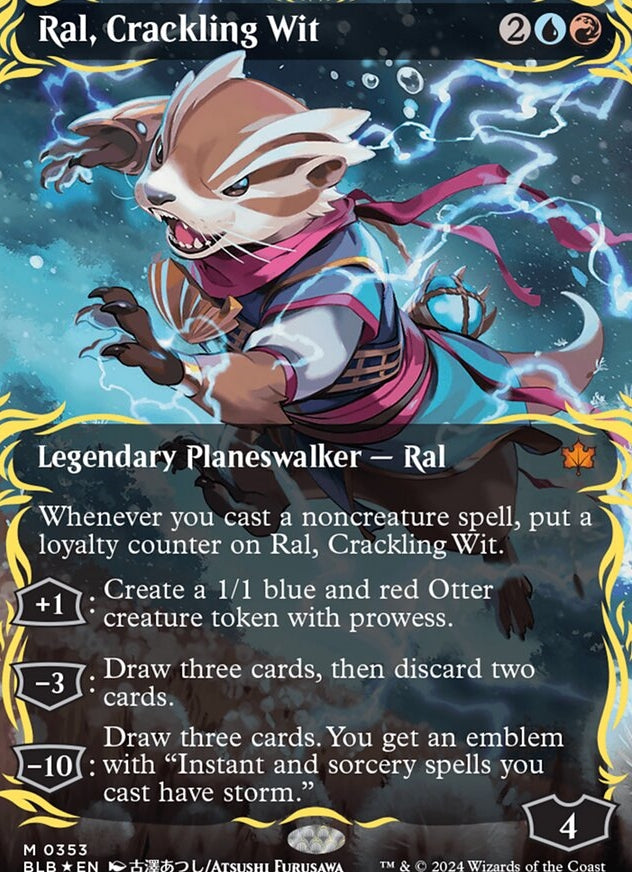 Ral, Crackling Wit [#0353 Raised Foil] (BLB-M)