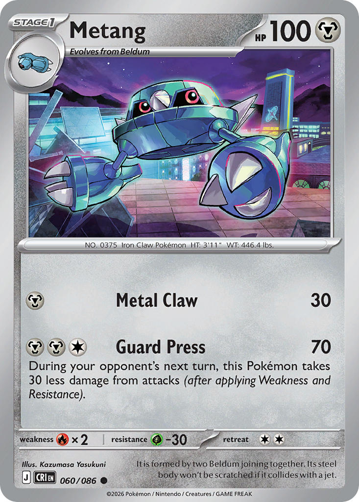 Metang - 060/086 (CRI) Common
