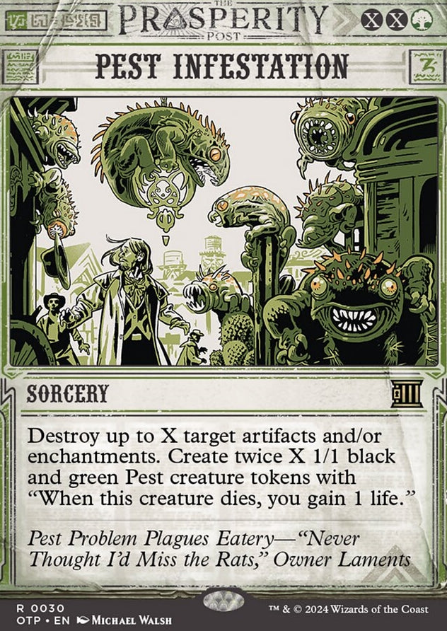Pest Infestation [#0030 Showcase] (OTP-R-FOIL)