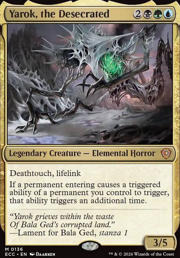 Yarok, the Desecrated [ #0136 ] (ECC-M)