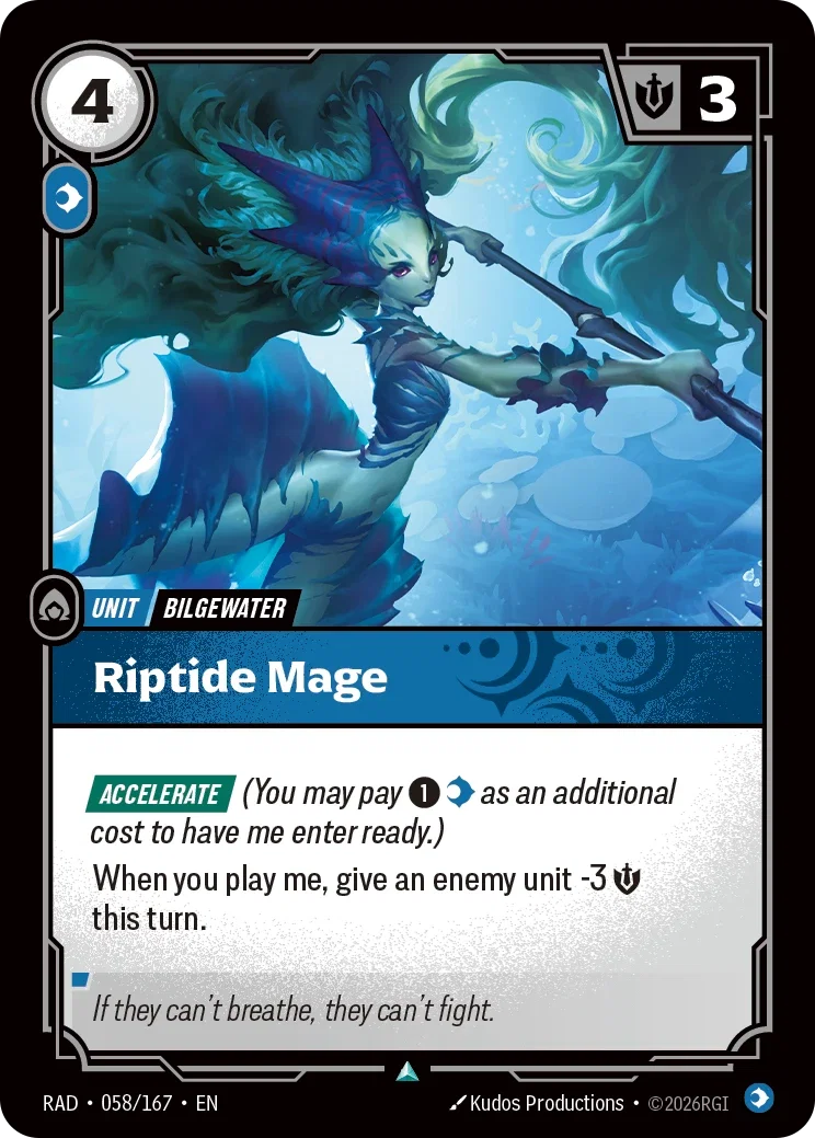 Riptide Mage - 058/167 (RAD) Uncommon