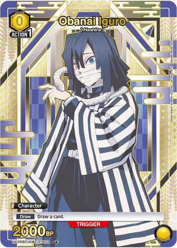 Obanai Iguro (003) (C*) - UE05BT: Demon Slayer: Kimetsu no Yaiba (UE05BT)