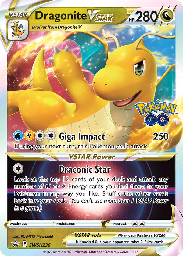 Dragonite VSTAR - SWSH236 (SWSH:PR) Promo - Near Mint Holofoil