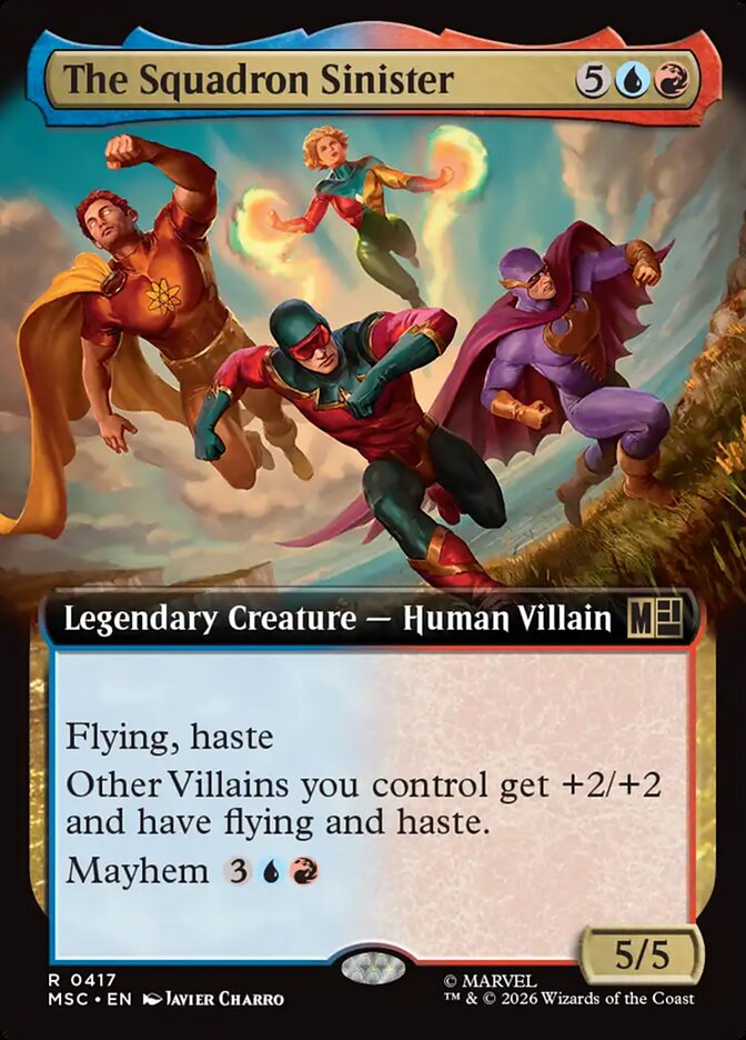 The Squadron Sinister [ #0417 Extended Art ] (MSC-R)