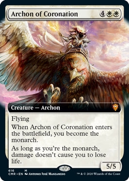 Archon of Coronation [#616 Extended Art] (CMR-M)