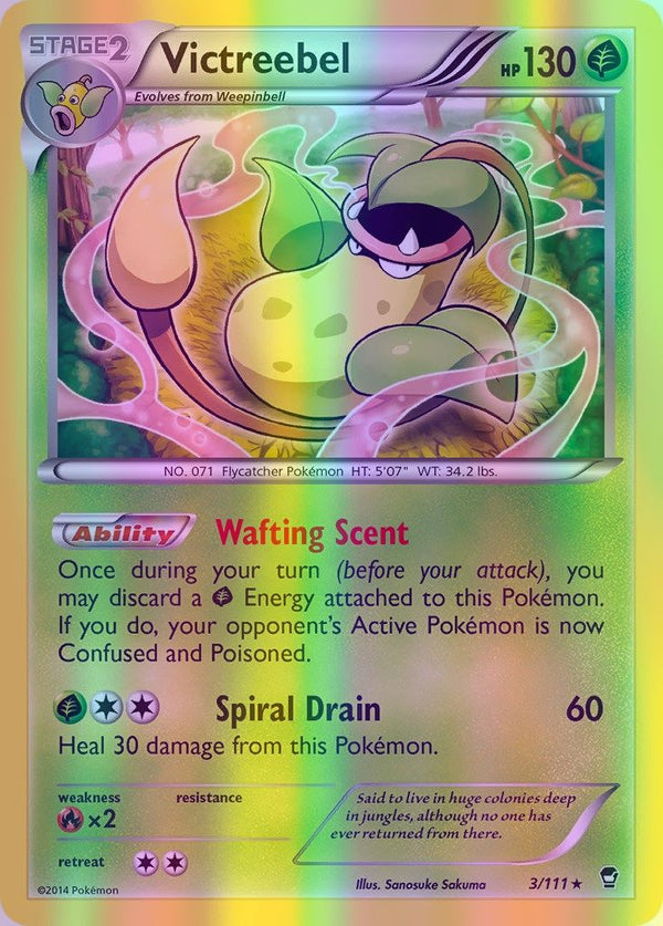 Victreebel - 003/111 (FFI) Holo Rare - Near Mint Reverse Holofoil