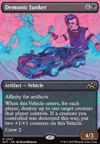 Demonic Junker [ #0307 Borderless Revved Up ] (DFT-R)