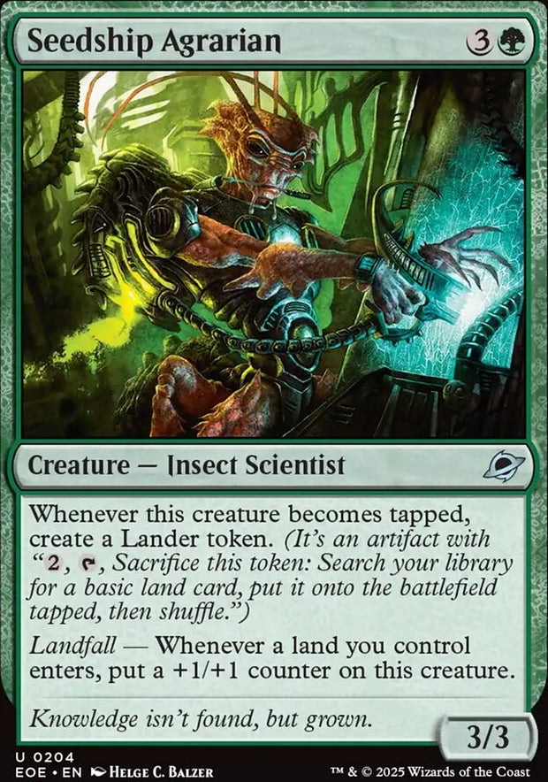 Seedship Agrarian [ #0204 ] (EOE-U)