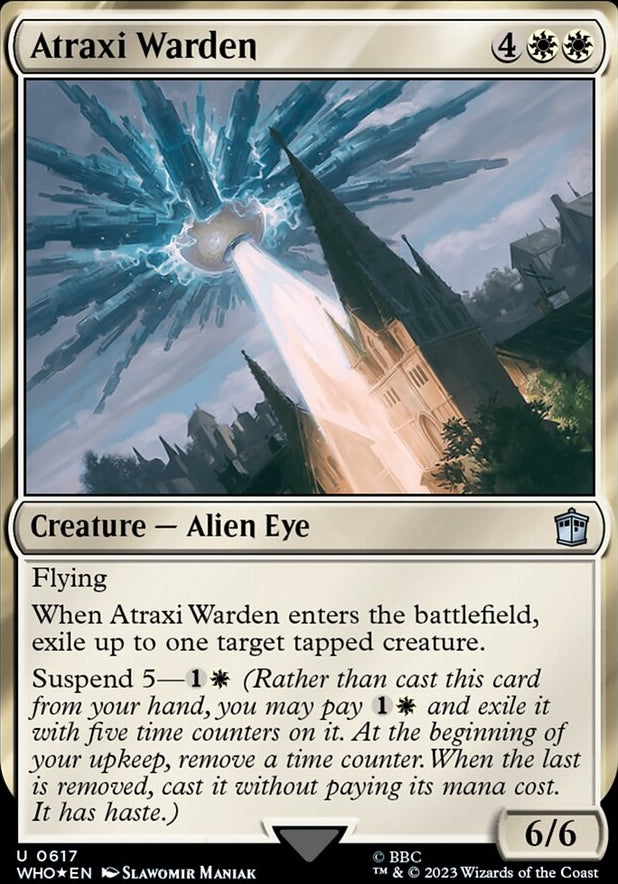 Atraxi Warden [#0617 Surge Foil] (WHO-U)