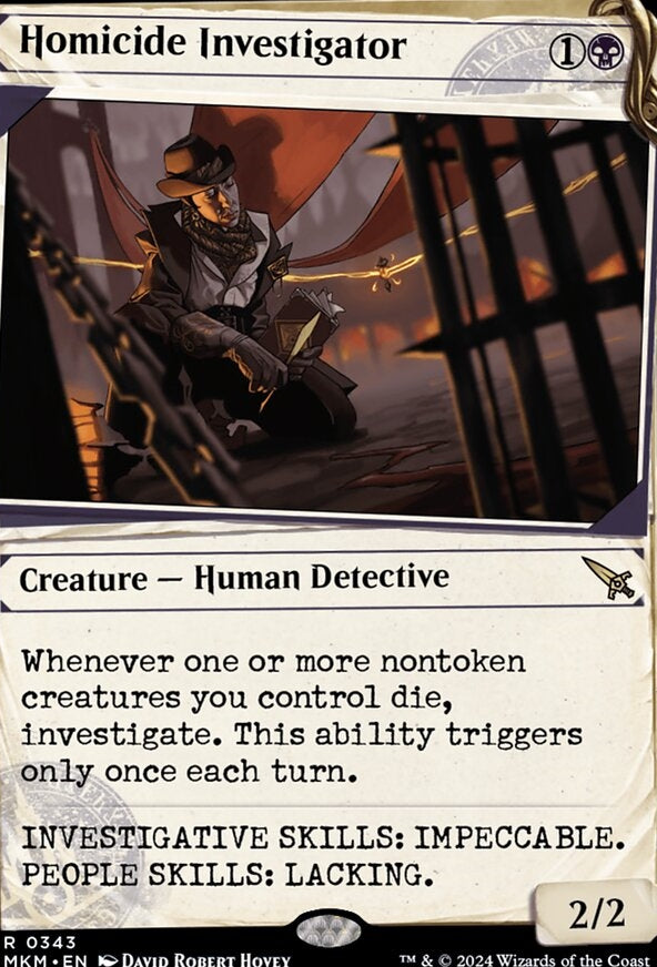 Homicide Investigator [#0343 Dossier Showcase] (MKM-R)