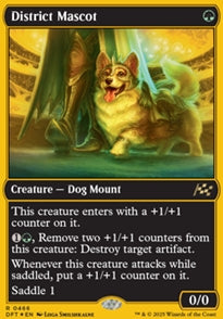 District Mascot [ #0466 First Place Foil ] (DFT-R)