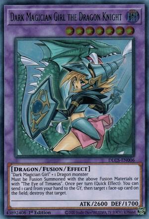 Dark Magician Girl the Dragon Knight (DLCS-EN006) (Alternate Art)