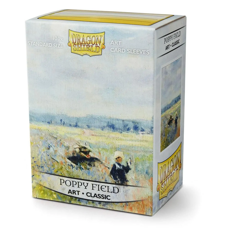 Dragon Shield: Standard - Classic Art: Poppy Field 100 Count