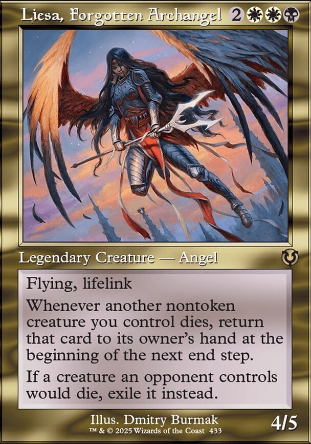 Liesa, Forgotten Archangel [ #0433 Retro Frame ] (INR-R)