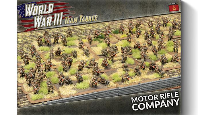 Flames of War: Team Yankee WW3: Soviet (TSBX35) - Motor Rifle Company