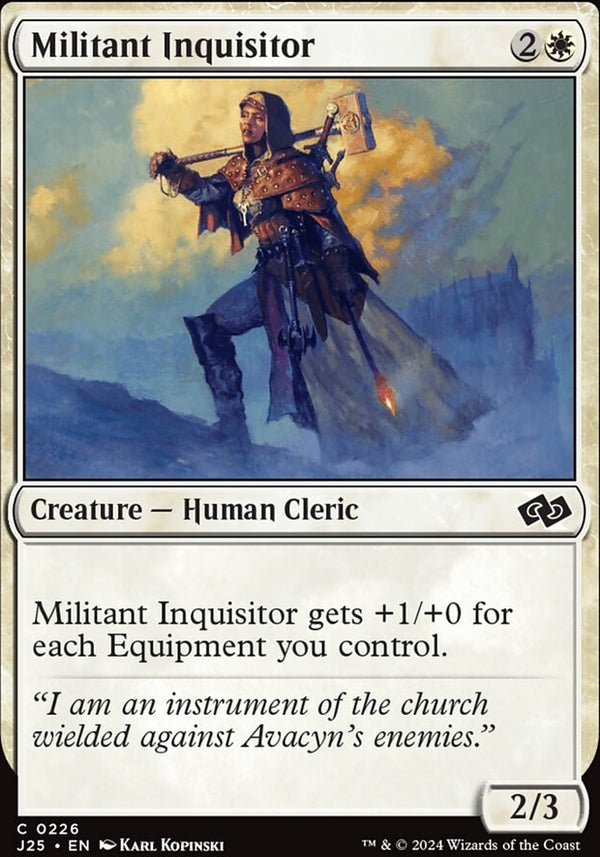 Militant Inquisitor [#0226] (J25-C)