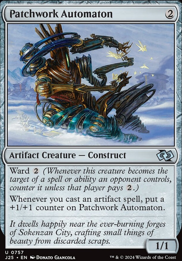 Patchwork Automaton [#0757] (J25-U)