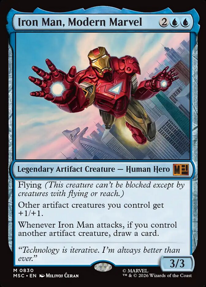 Iron Man, Modern Marvel [ #0830 ] (MSC-M)