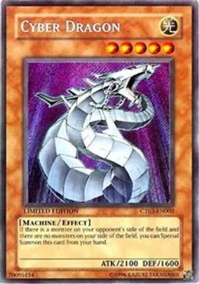 Cyber Dragon (CT03-EN002) Secret Rare Near Mint