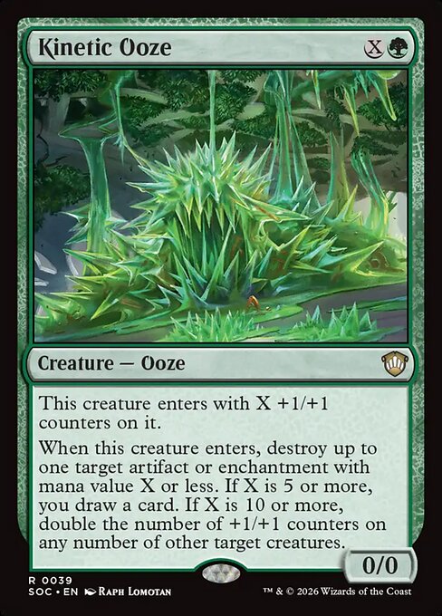 Kinetic Ooze [ #0039 ] (SOC-R)