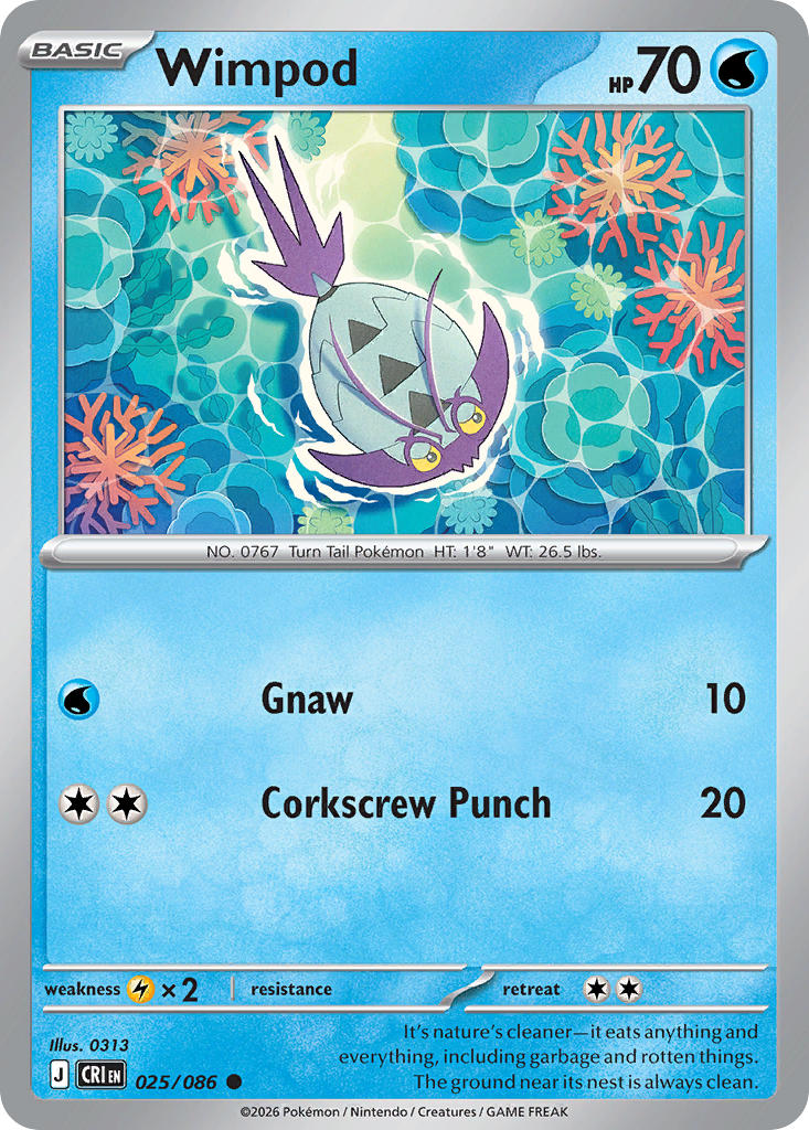 Wimpod - 025/086 (CRI) Common