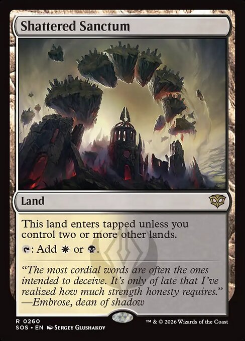 Shattered Sanctum [ #0260 ] (SOS-R)