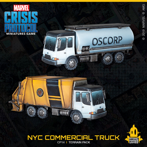 Marvel: Crisis Protocol (CP14) - Terrain Pack: NYC Commercial Truck