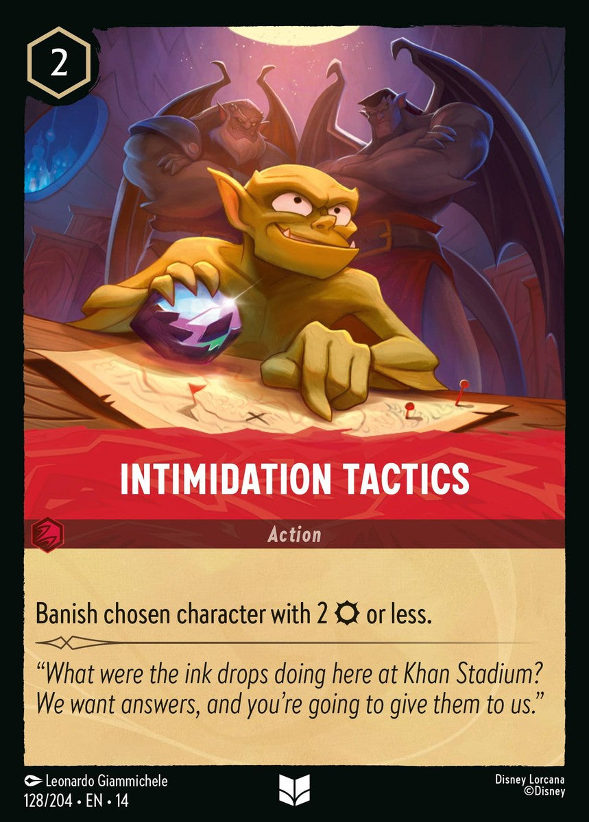 Intimidation Tactics (128/204 - Hyperia City) Uncommon
