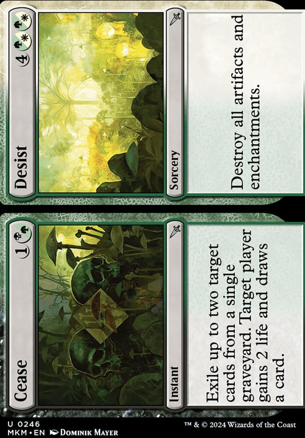 Cease // Desist [#0246] (MKM-U-FOIL)