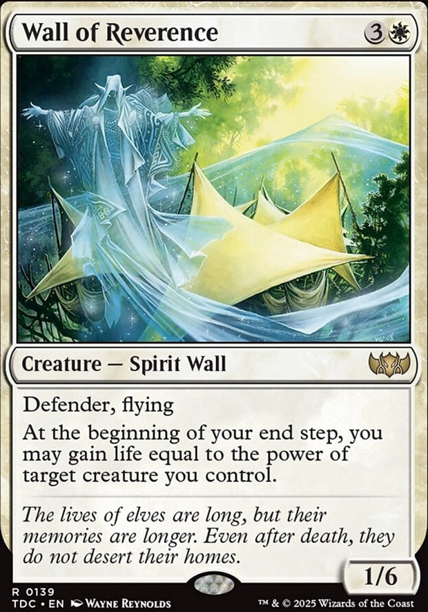 Wall of Reverence [ #0139 ] (TDC-R)