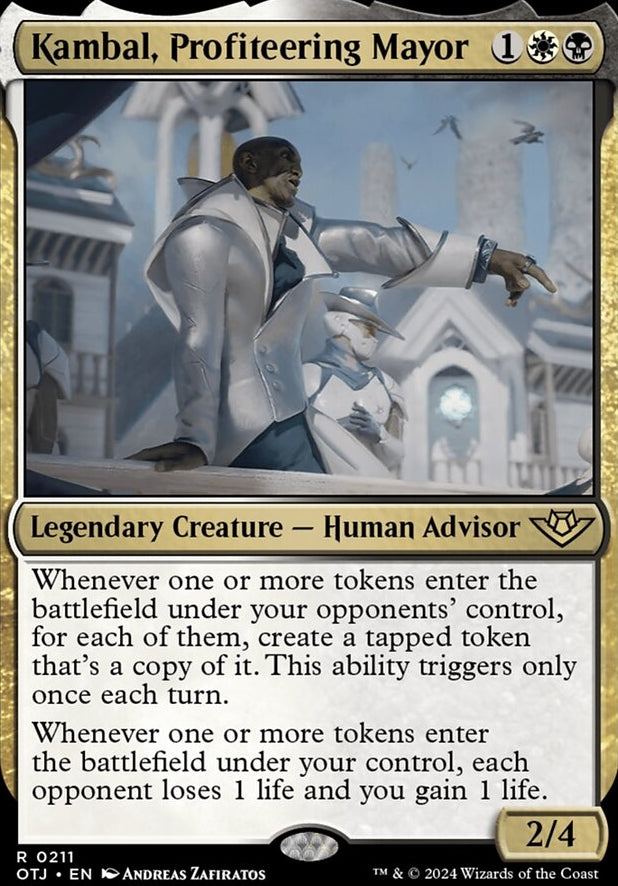 Kambal, Profiteering Mayor [#0211] (OTJ-R-FOIL)