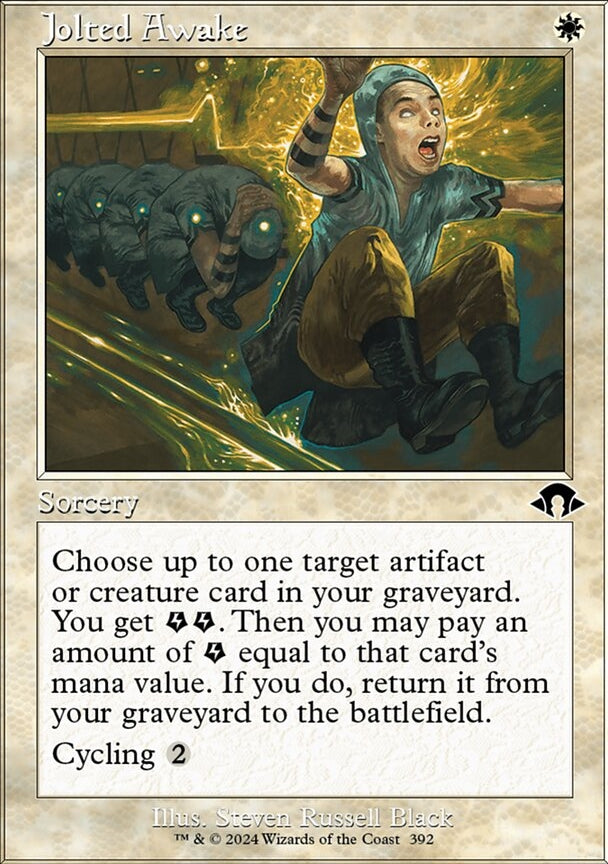 Jolted Awake [#0392 Retro Frame] (MH3-C-FOIL)