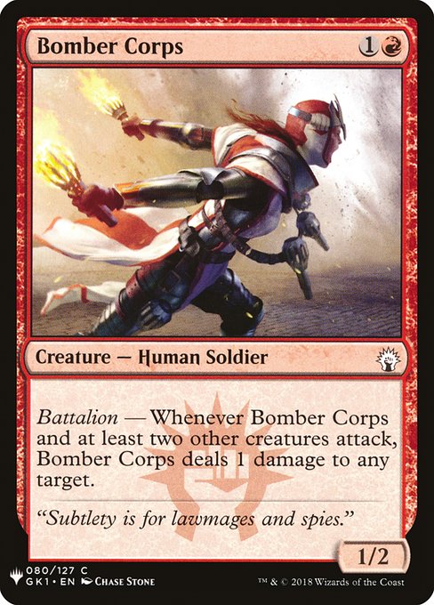 Bomber Corps [Mystery Booster #0868] (GK1-C)