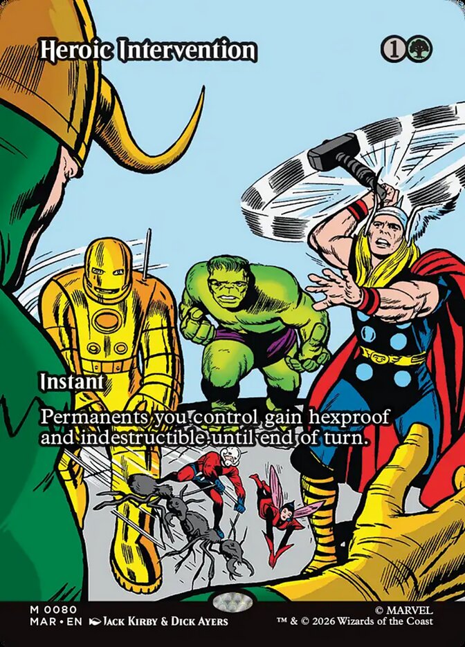Heroic Intervention [ #0080 Borderless ] (MAR-M)