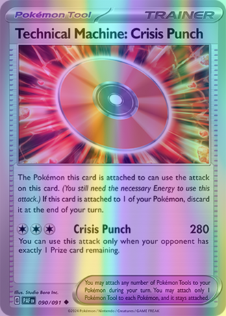 Technical Machine: Crisis Punch - 090/091 (SV:PAF) Uncommon - Near Mint Reverse Holofoil