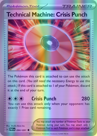 Technical Machine: Crisis Punch - 090/091 (PAF) Uncommon - Near Mint Reverse Holofoil