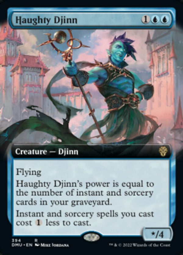 Haughty Djinn [#394 Extended Art] (DMU-R)