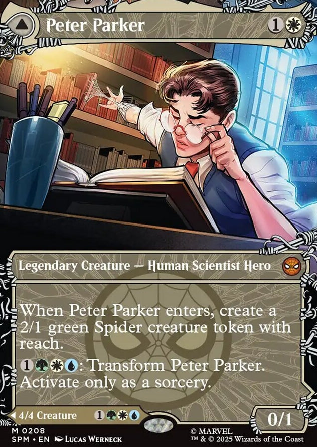 Peter Parker // Amazing Spider-Man [ #0208 Borderless ] (SPM-M)