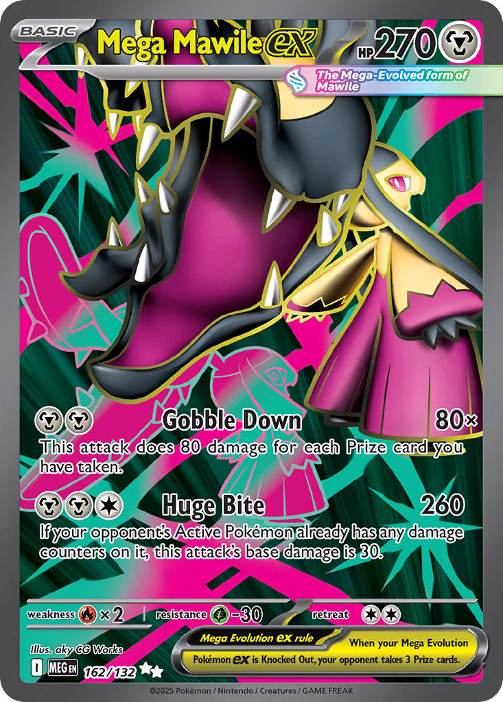 Mega Mawile ex - 162/132 (MEG) Ultra Rare