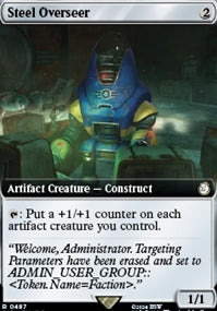 Steel Overseer [#0487 Extended Art] (PIP-R-FOIL)